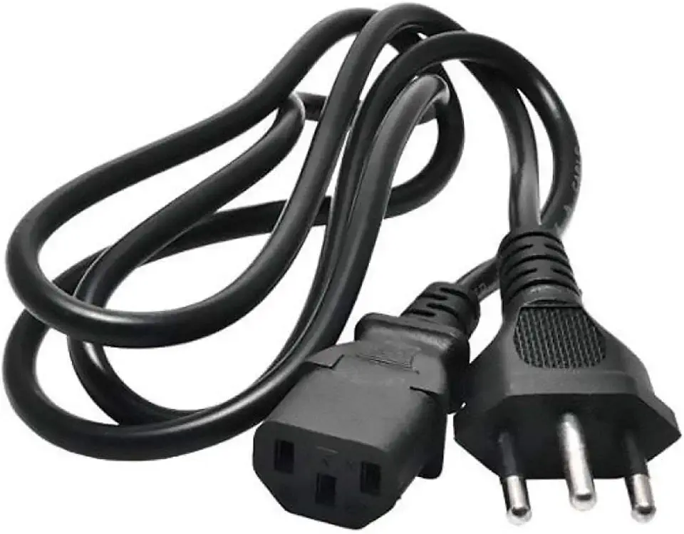 Cabo de Energia ATX Padrão Novo 3 Pinos 120cm Kirin CB-37A120