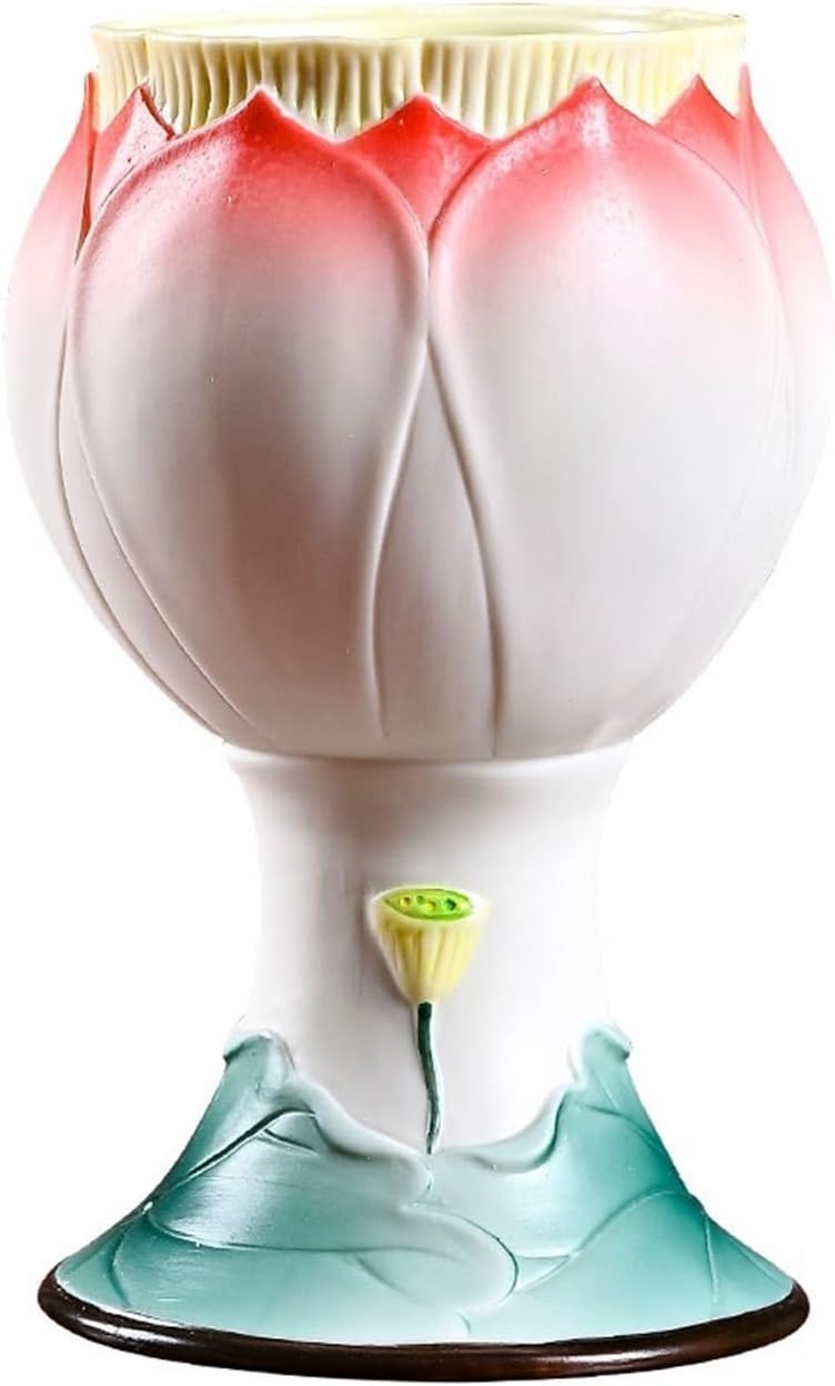 Candle Holder Ceramic Candle Holder Lotus Candle Holder Home Desktop Decoration Candle Holder Candlestick Holders