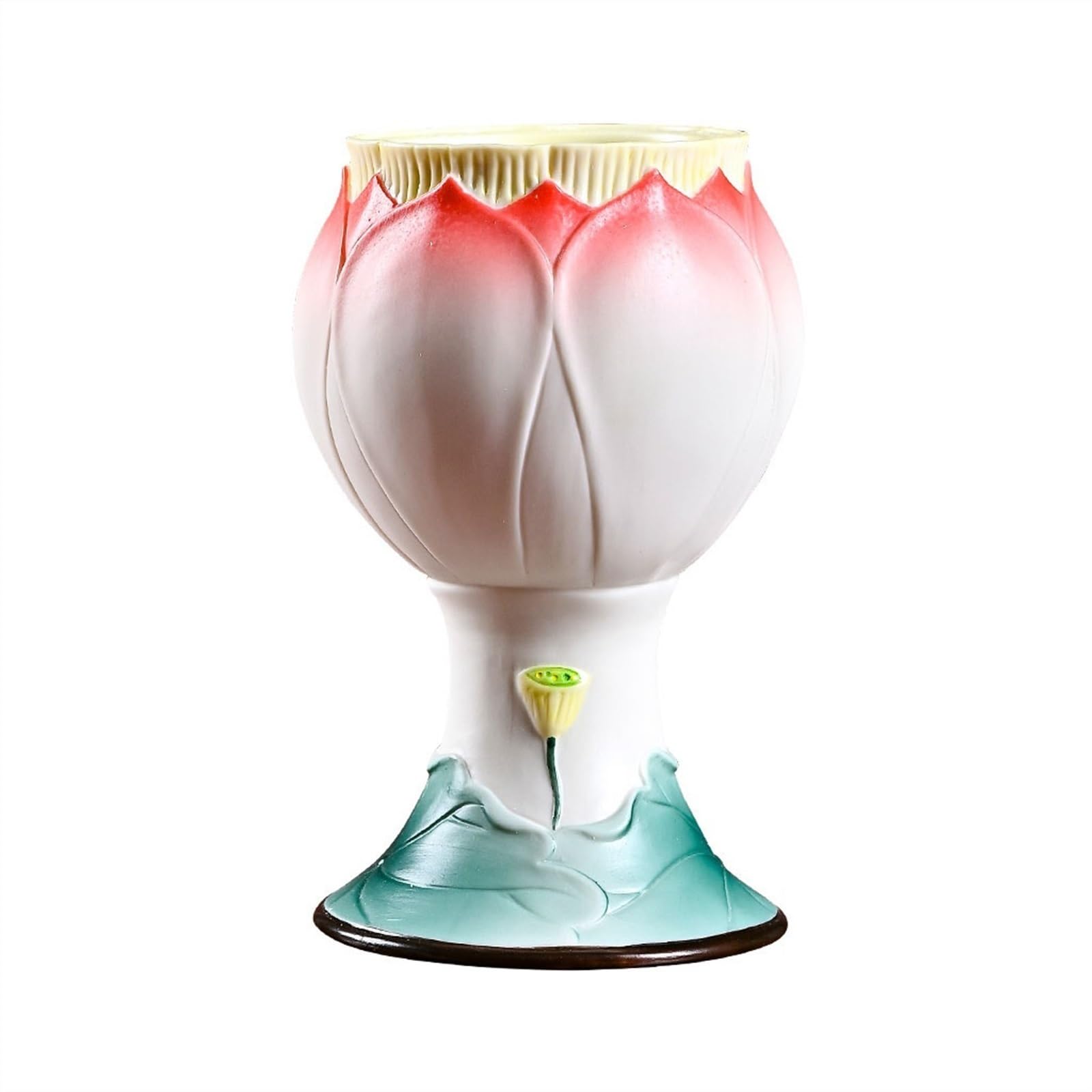Candle Holder Ceramic Candle Holder Lotus Home Desktop Decoration Decorate Candlestick