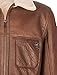 Zerimar Chaqueta Piel Hombre | Chaqueta de Cuero| Abrigo Hombre | Abrigo...