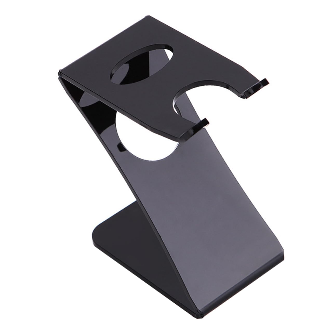 LIFKOME Razor Stand for Men Durable Shaving Brush Holder with Stable Base for Home and Salon Use Space Saving Design Keeps Brushes Dry and with Razors