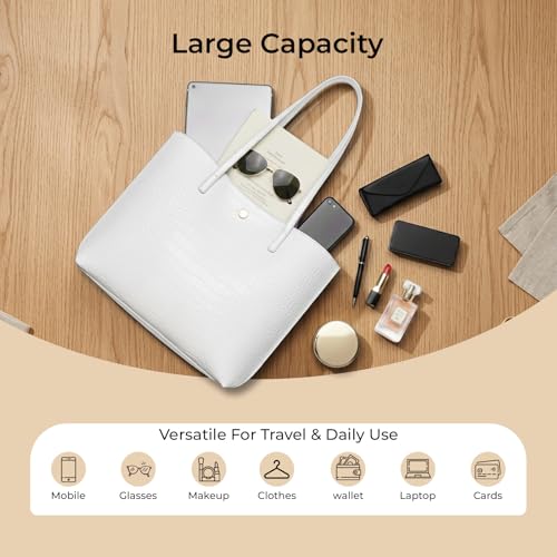 Bolso Tote Grande para Mujer Ligero para Oficina miniatura 5