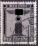 Mi. 4,00 EUR Briefmarken Deutsches Reich 1938, Mi.Nr. D144, Dienstmarken I, Gestempelt