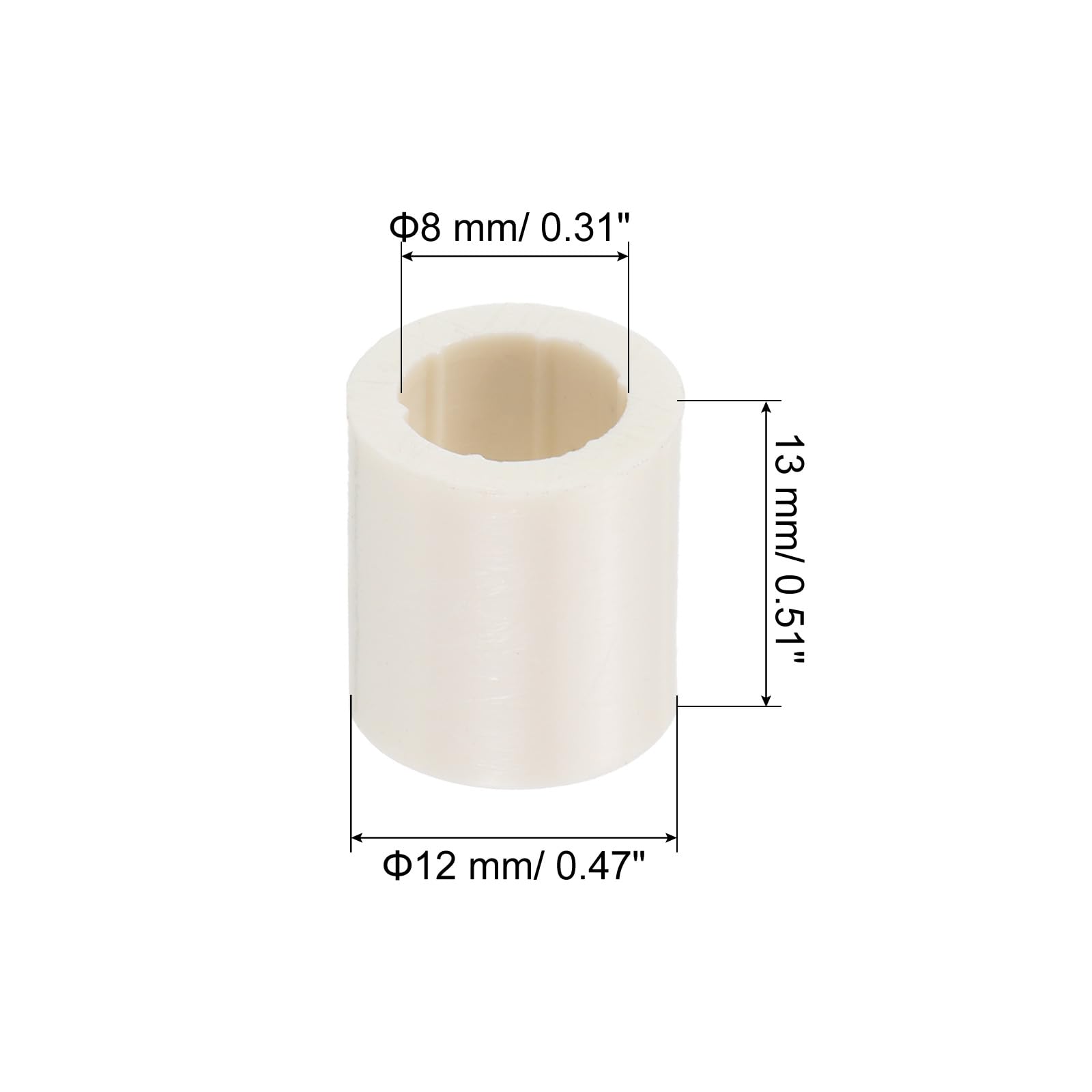 Lot De 10 Embouts De Queue De Billard PATIKIL – 12 Mm, Cuir De Vache – Marron
