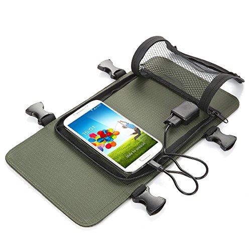 Eceen Solar Backpack 7 W Solar Panel Charger For Smart Cell Phones Back To School Backpack Supplies #TOP1