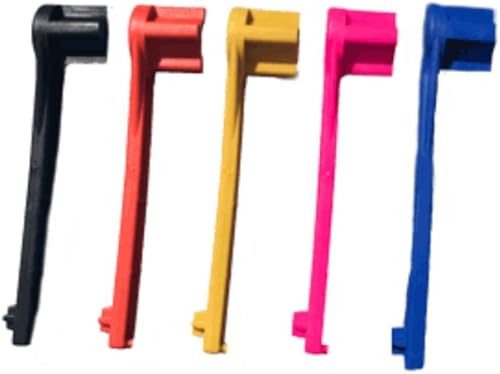 Miniatura 7 de BayTec Herramienta de apertura de tambor de llave de bola de plástico (rosa)