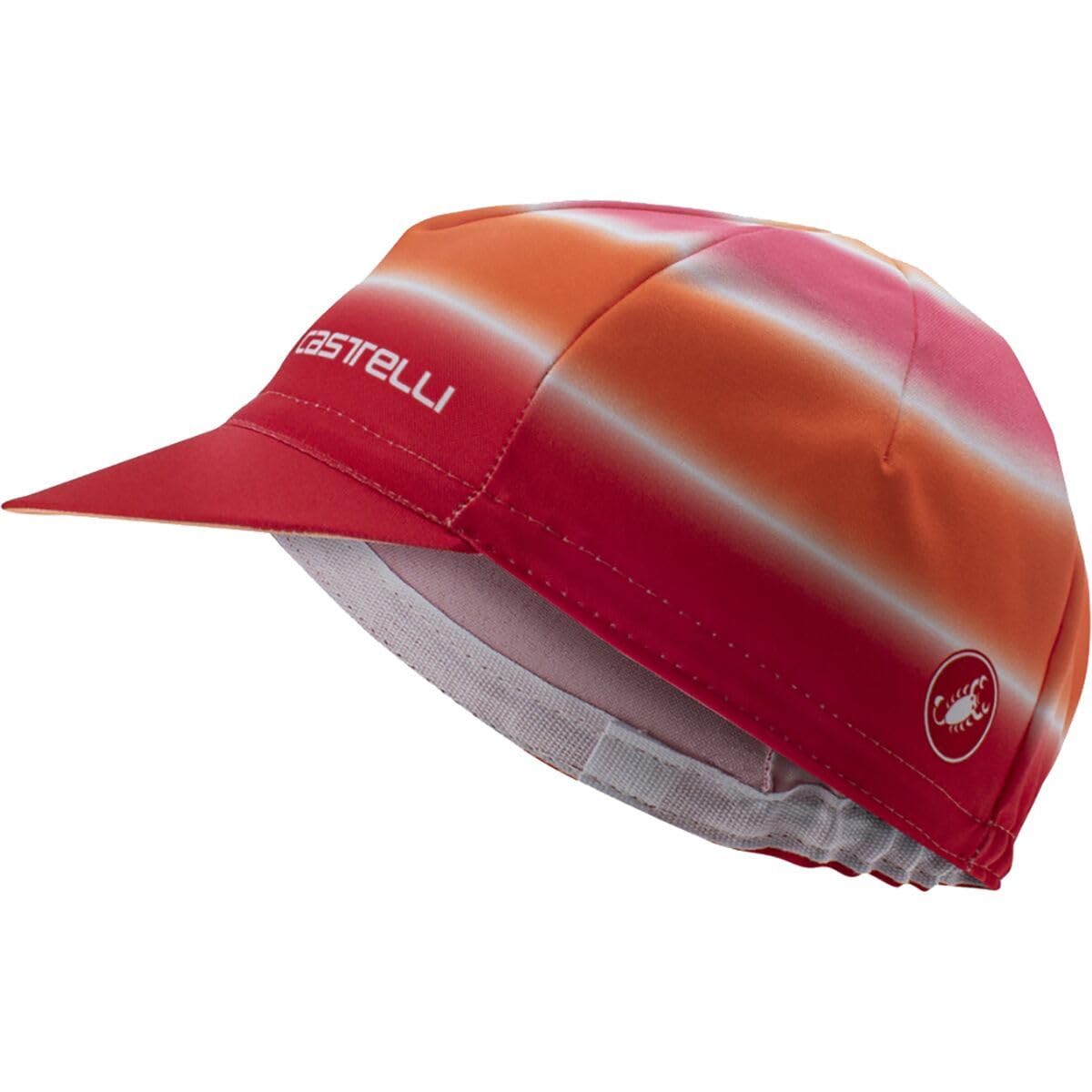 CASTELLI 4522086-866 Dolce Cap Women's Hat Soft Orange/Hibiscus Uni