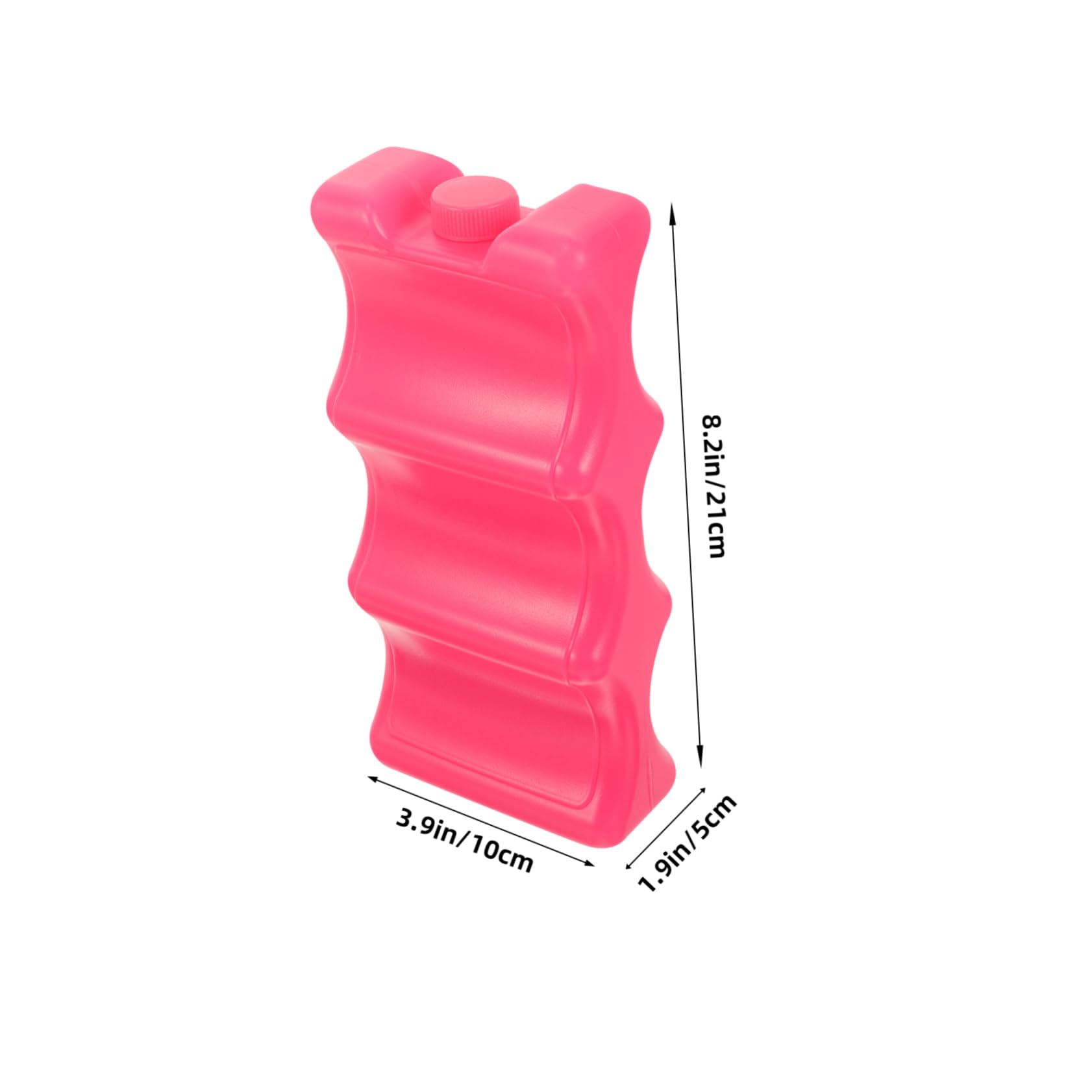 BESPORTBLE 2Pcs Packs Reusable Bottle Ice Packs for Breastmilk Storage Durable Design with Contoured Shape Keeps Milk Fresh for Hours for Breastfeeding Moms The Go