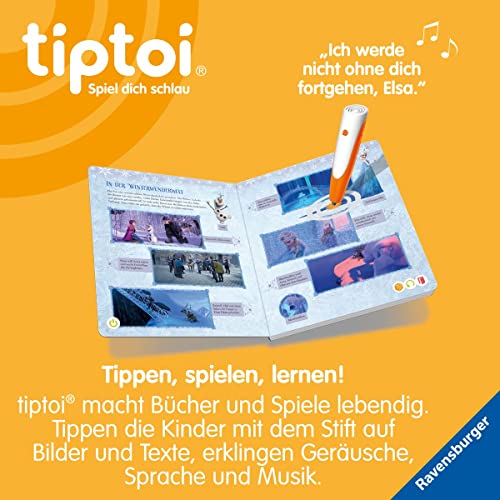 Livre tiptoi Reine des Neiges pour apprendre à lire avec Elsa