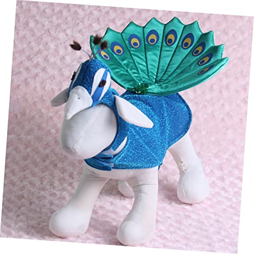 Disfraz Cosplay para Perros y Gatos Azul Mediano miniatura 3