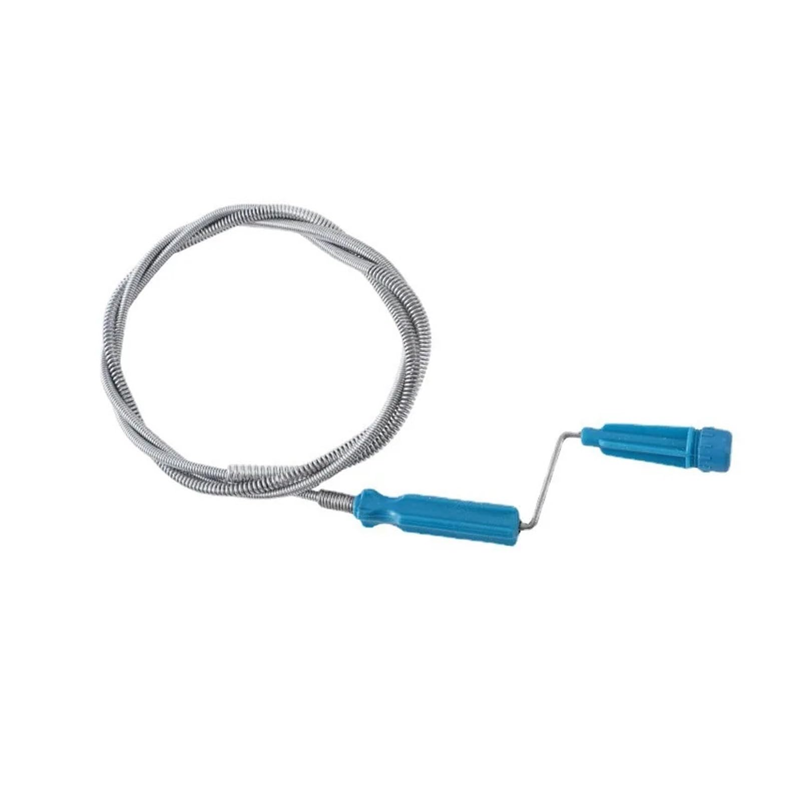 Strumento for sbloccare il filo di acciaio for molle, for tubi scarico, servizi igienici e fogne(5 meters long)