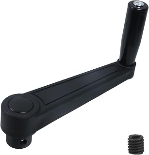 Foldable Crank Handle Swivel Rocker Handle Nylon Lathe Crank Handles 9.16