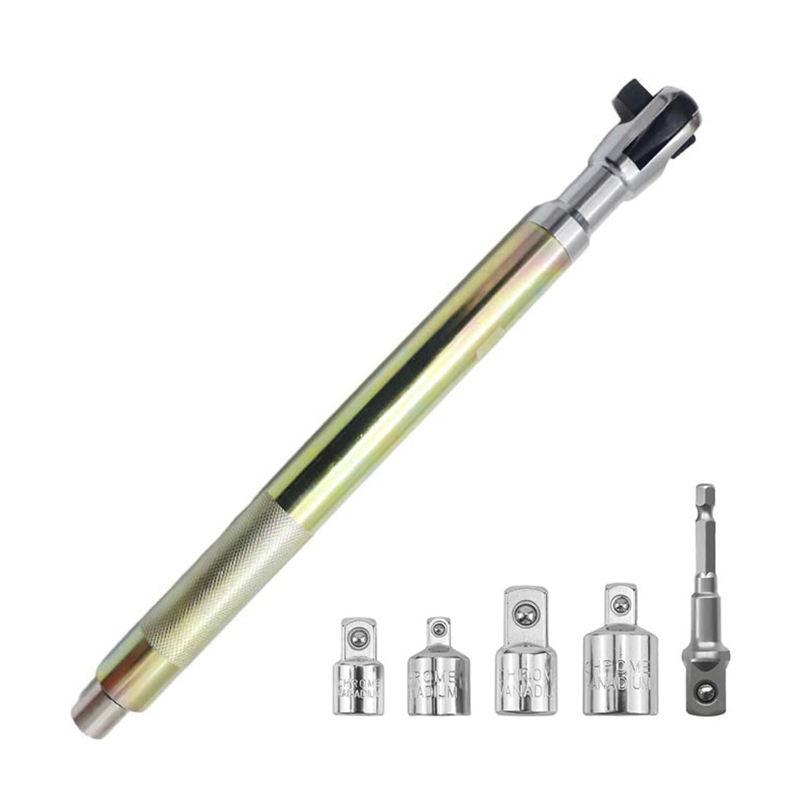 Tsophreniq Alloy Steel 1 / 2Inch Hand Electric Ratcheting Wrench Set For Stubborn Bolts In Confined Mechanical Space Ratcheting Wrench Set
