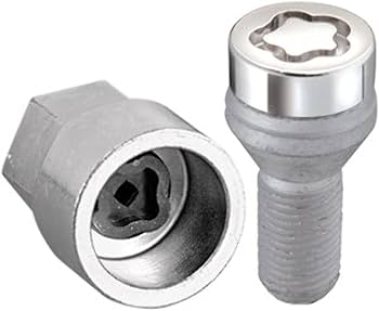 Amazon.com: McGard 27226 Chrome Bolt Style Cone Seat Wheel Locks