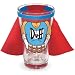 ICUP Simpsons Duffman Caped Pint Glass, Clear