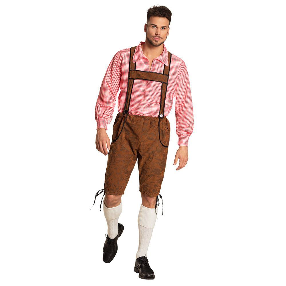 Boland 83571  Adults Costume Bavarian Bursche Werner, Pants and Shirt Size 54/56
