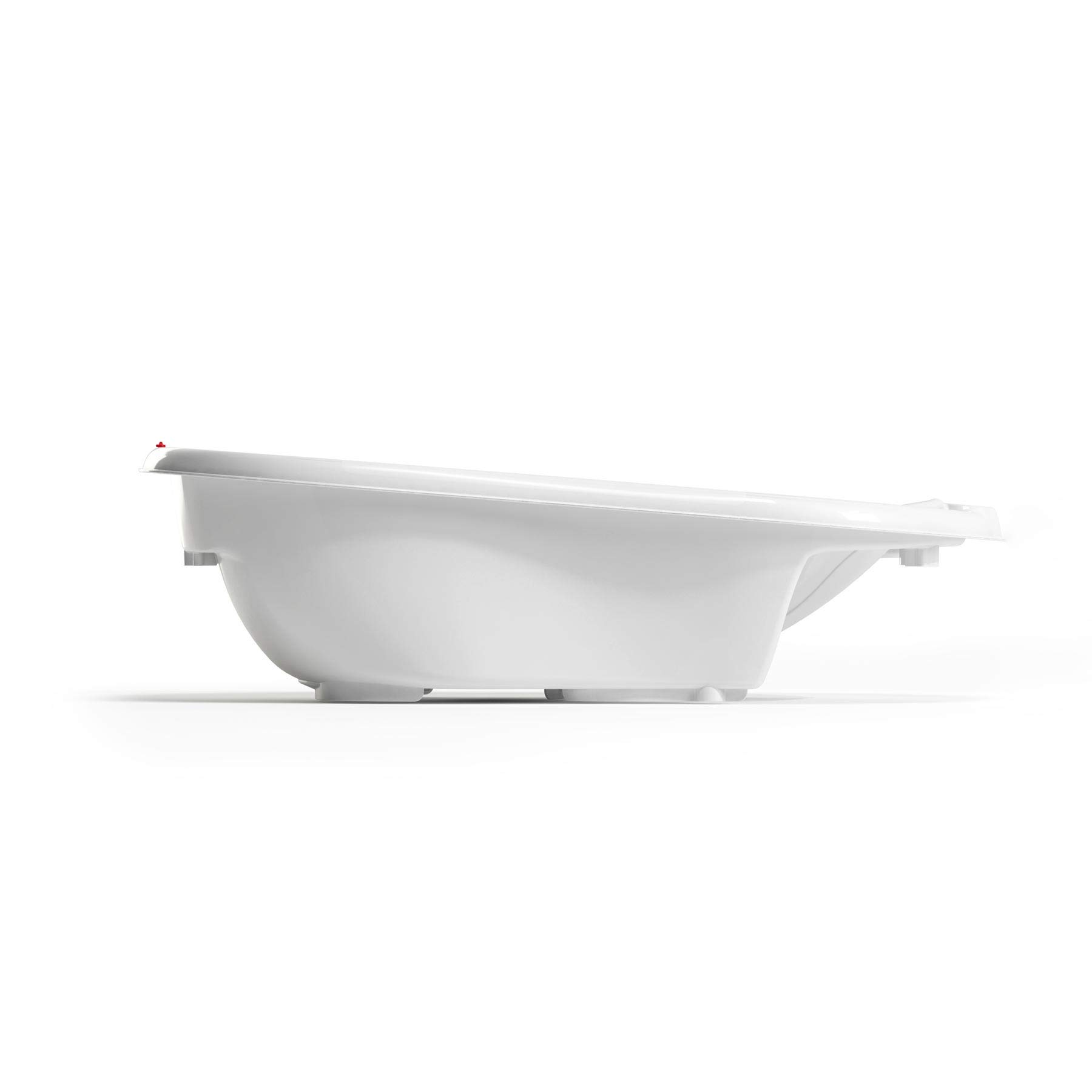 OKBABY Onda - Bañera con diseño ergonómico - para bebés de 0 a 12 meses - Blanco