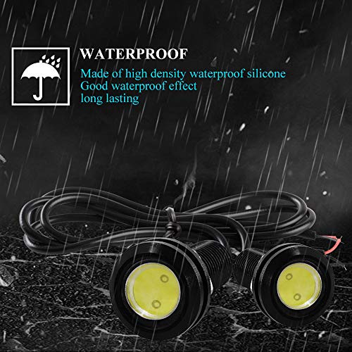 Luces LED Eagle Eye 18mm 9W Luz Diurna Blanca 10pcs miniatura 5