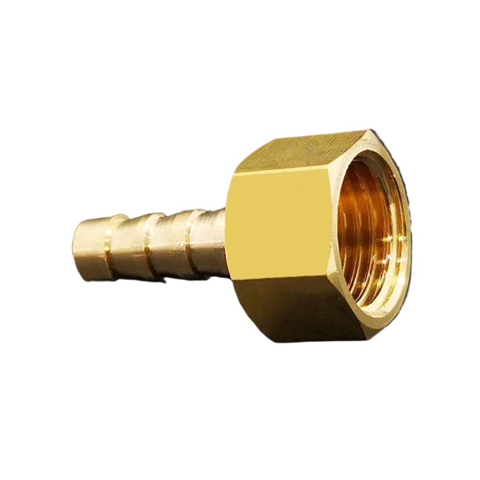 Mexeword Women's One Color Pipe Fitting 6Mm 8Mm 10Mm 12Mm 14Mm Hose Barb X M12 M14 M16 M18 M20 M22 Metric Thread Brass Pipe Fitting Adapter Coupler Connector 1Pcs(12-M16x1.5)