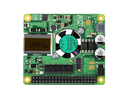 Waveshare BC-OFFICIAL POE+ HAT FOR RPI-C 2021 New Version) Official Raspberry Pi Poe+ Hat thumb #1