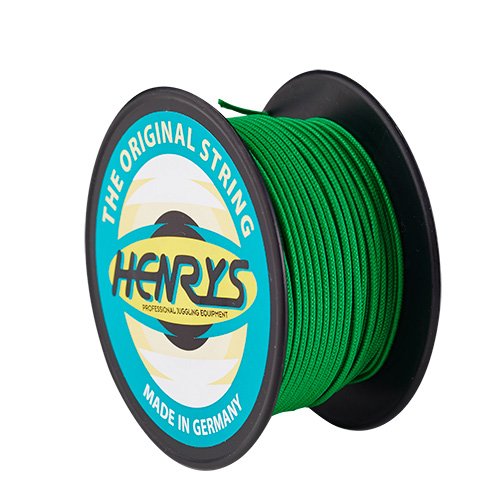 Henrys J91020-06 Diabolo Cord 25 m, Green, 25m