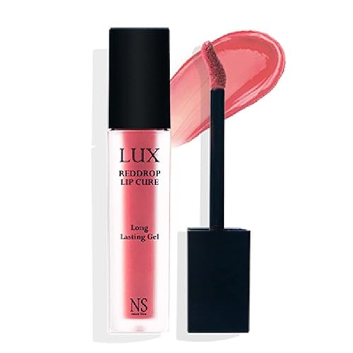 Miniatura 1 de NATURAL SHINE New LUX REDDROP Lip Cure Gel de larga duración CHLORIS (coral rosa)  Tinte de granada antes de acostarse Exfoliante péptido nutritivo