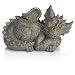 Besti Decorative Outdoor Dragon Garden Statue - Cold Cast Ceramic Statue | Lawn and Yard Decoration | Weather-Resistant Finish