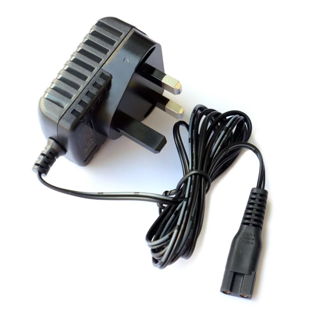 1.7V Charger Adapter Power Supply Cord Compatible with Panasonic Beard Trimmer Shaver ER2302, ER-GD50, GD51, GD60, ER-GD61, ER-GB80, GB86, GB96, ER-GC50, GC51, GC70, GC71 Replaces RE9-86