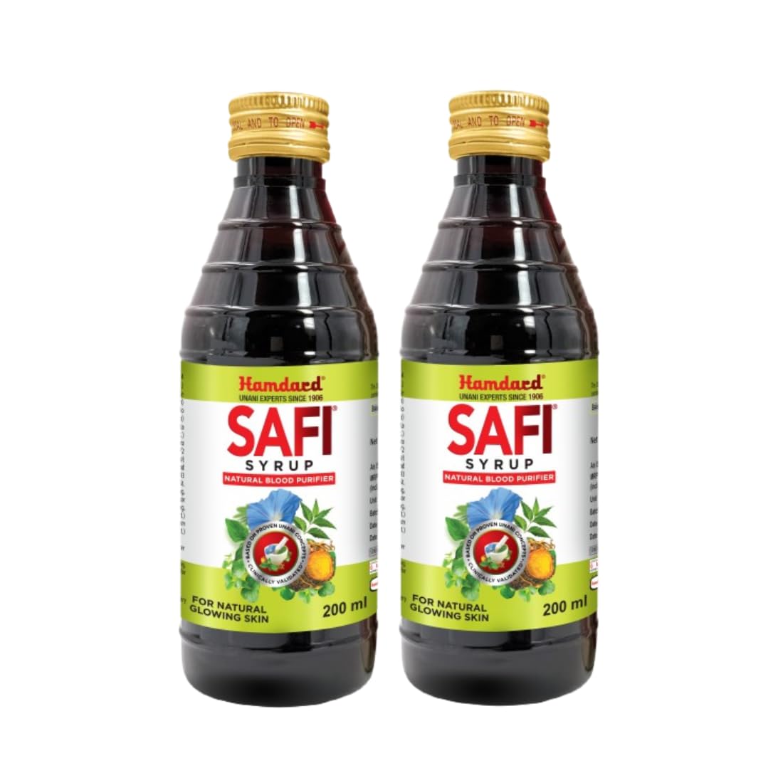 Hamdard Safi Blood Purifier Syrup for Healthy & Glowing Skin | 100% Pure | Clear Stomach | Helps to improving Liver Function | 500ml | Pack of 1 — Amazon image 6