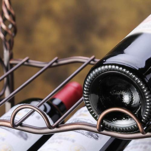 Soporte para botellas de vino apilable de 3 niveles miniatura 5