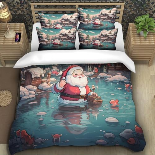 Housse de couette super douce 3D avec fermeture éclair robuste - 5