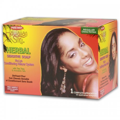 Hawaiian Silky Herbal No Lye Relaxer Kit - Regular (1 pack) 80025