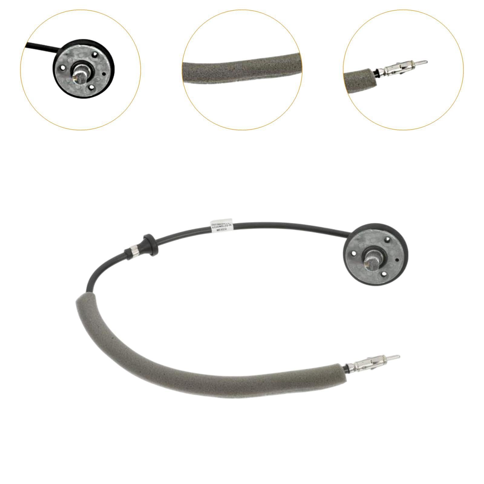 Cable Base de Antena para Coche con Soporte y Material Metálico Fácil de Instalar Sustituye Adecuado para Reparación de