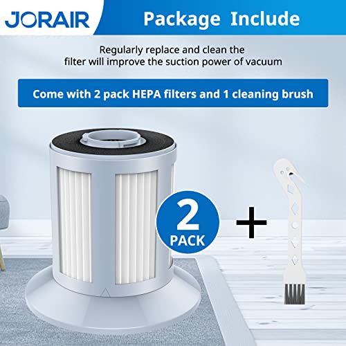 2156A Replacement Vacuum Filter Compatible With Bissell Zing 2156, 2156A, 2156E,1665, 16652, 1665W Zing Bagless Canister Vacuum Cleaner, Compare To Part 1613056, 2 Pack #TOP7