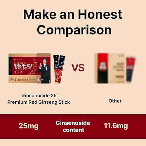 Miniatura 4 de K-Herb Palitos de ginseng rojo coreano  Palitos de ginseng rojo premium  Palitos portátiles líquidos con extracto de ginseng rojo coreano sin