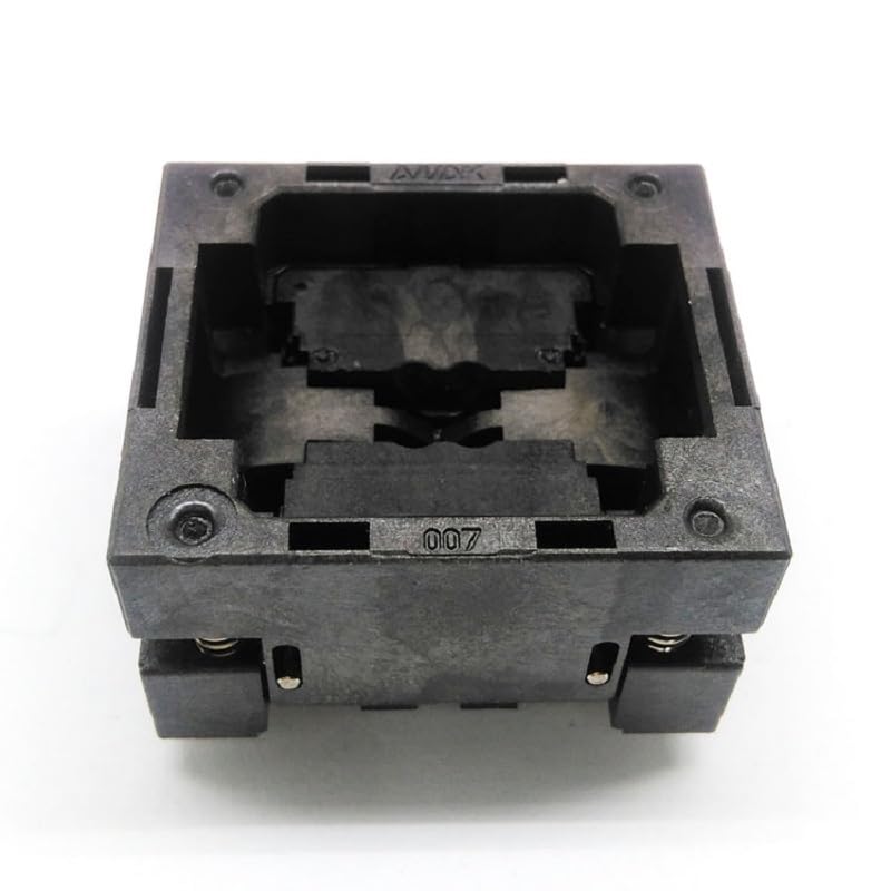 Wiring Connecting Terminals - QFN10 SON10 Burn in Socket IC Test Adapter Pitch 0.5mm Chip Size 3 * 3 Flash Adapter Open Top Programming Connector