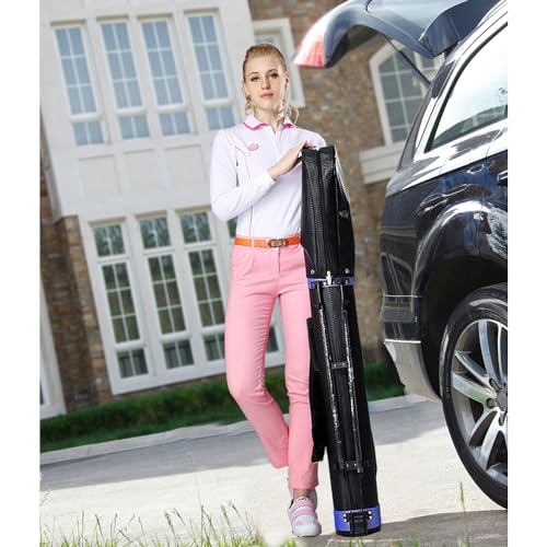RUTHNISSI Sunday Golf StandBag with Cooler Pouch and Padded Strap，Lightweight for Driving Range Mini Course Training Practice Man Women,Travel Case Vertical Hard Shell Tube for Airlines — view 6
