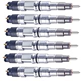 shsiyayh 6X Fuel Injector 0445120217 for Man Truck NG/NL/TGA/TGX/TGS D 2066 Neoplan N 3516