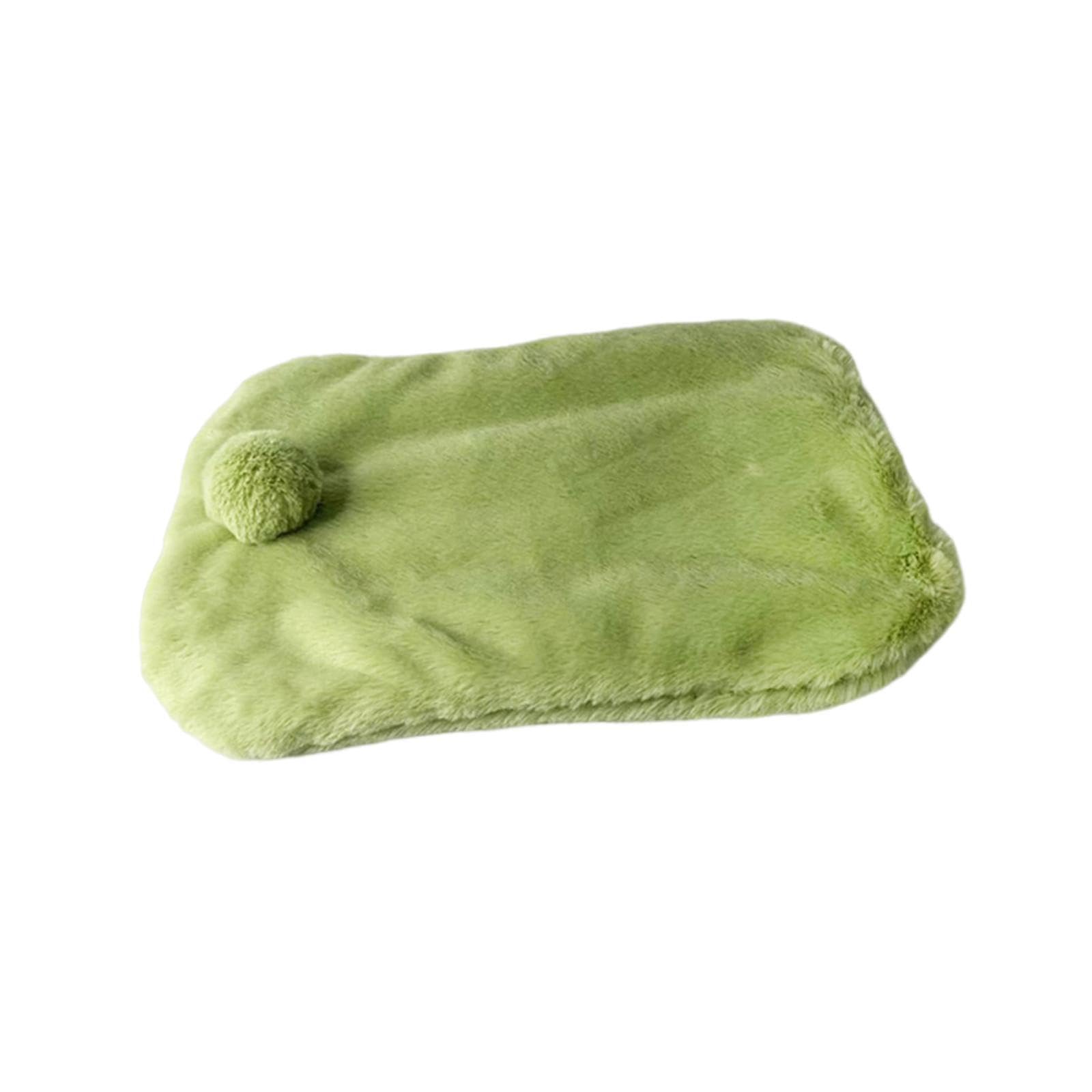 mophrati Rabbit Bunny Bed Offering Comfort And Warmth For Small Animals Ensuring Cozy Environments In Winter Is Warm Bunny Bed Also Suitable For Guinea Pigs , Green , 40x29cm
