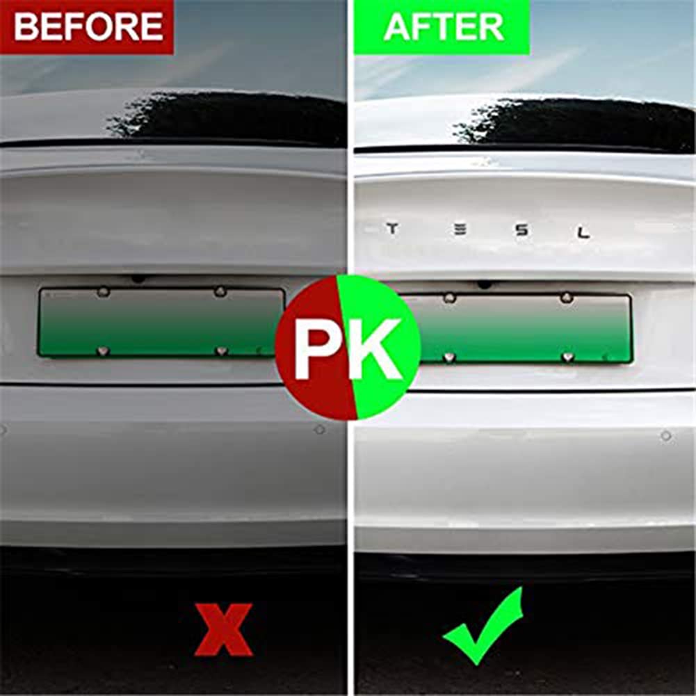 Emblema Posteriore 3D In Metallo Per Tesla Model S/3/X | Decalcomania Bagagliaio Cromata Nera, Autoadesiva, Lega Di Zinco - 2