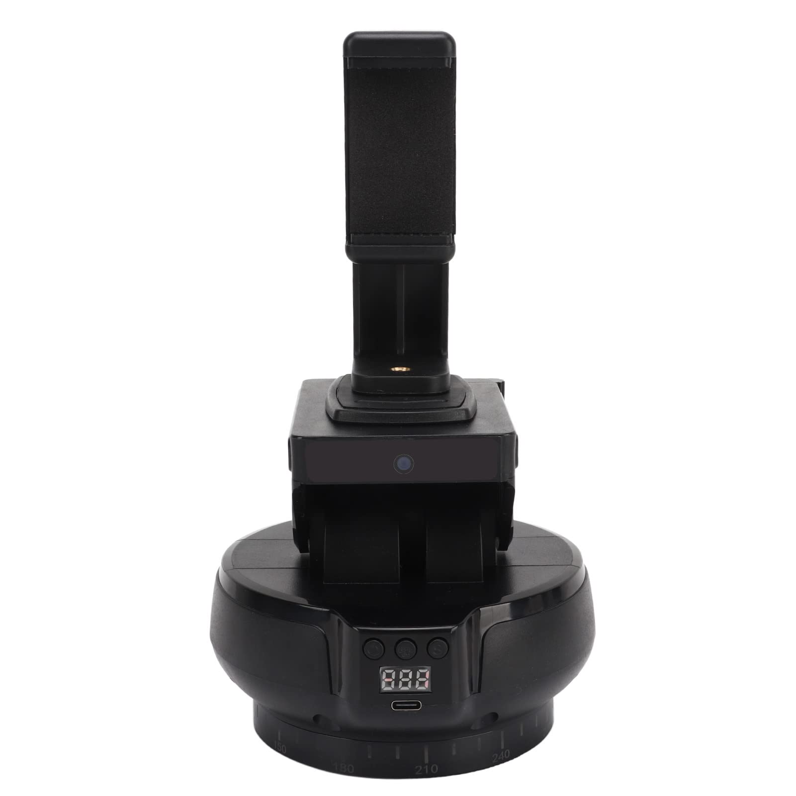 CHICIRIS Estabilizador de Cabeza de Trípode Eléctrico con Rotación de 360 ​​Grados y Seguimiento Facial para Smartphones y Cámaras en Material ABS