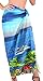 Produktbild LA LEELA weichen Sarong Strand Kreuzfahrt Frauen Bikini-Badebekleidung Sarong Navy Blau_J130 eine Größe: Länge: 78" Breite: 42"