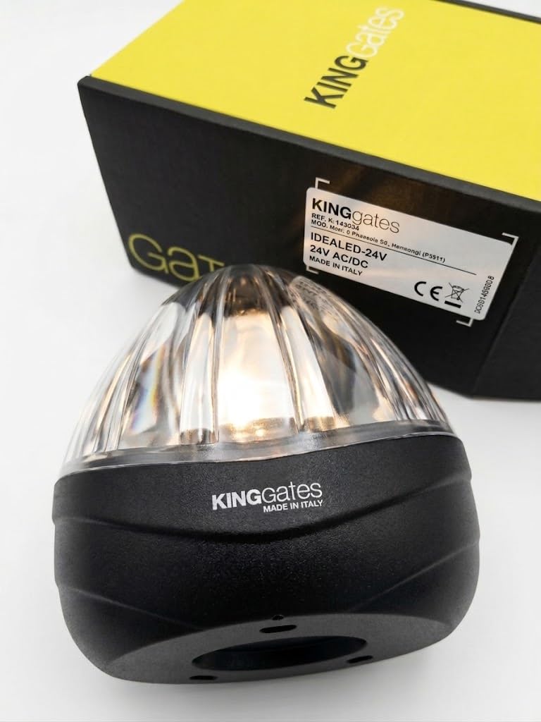 King Gates Idea 24 Plus WE Feu Clignotant 24V 10W Antenne incorporée