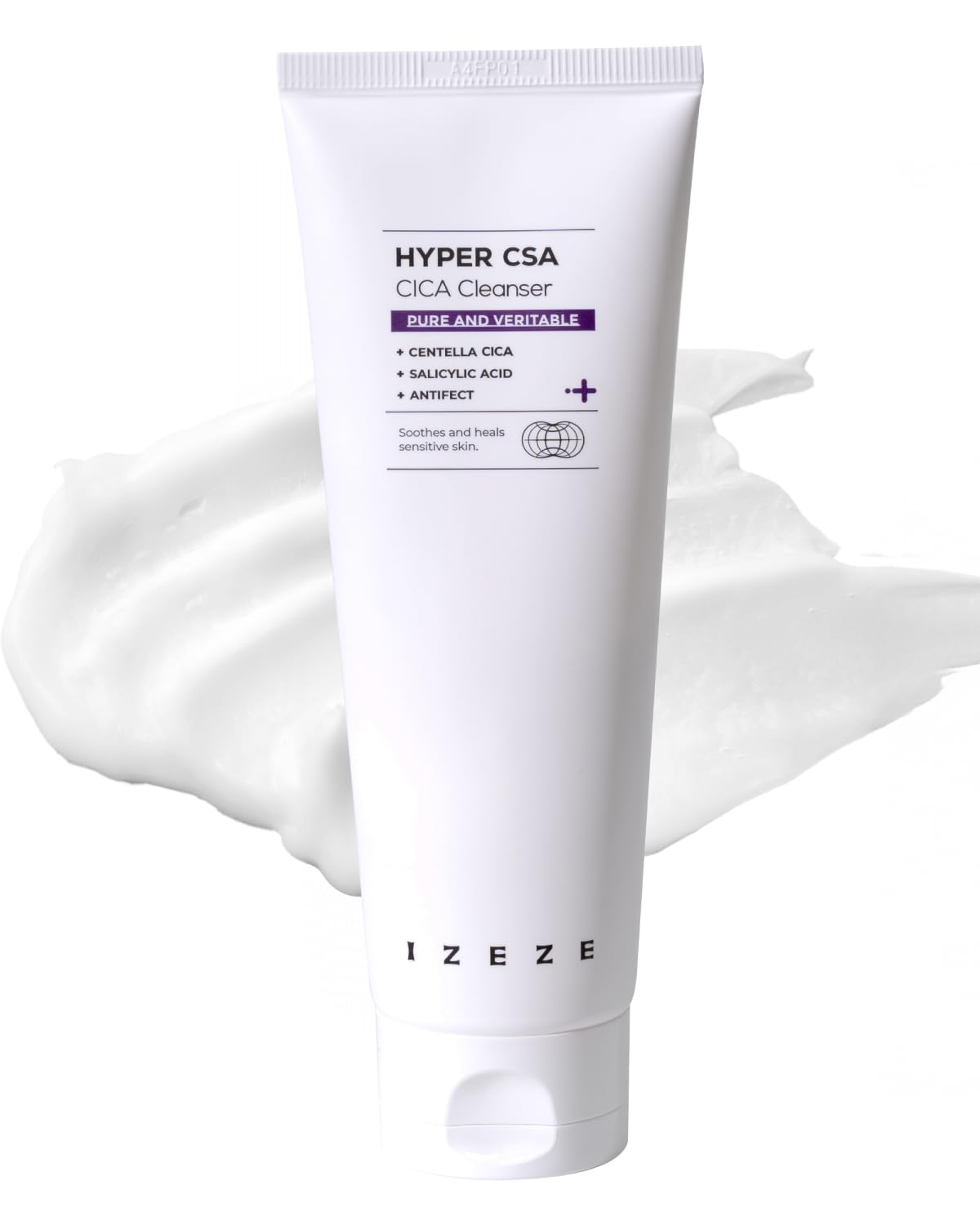 IZEZE Hyper CSA Cica Cleanser 5.07 fl.oz | Salicylic Acid Foaming