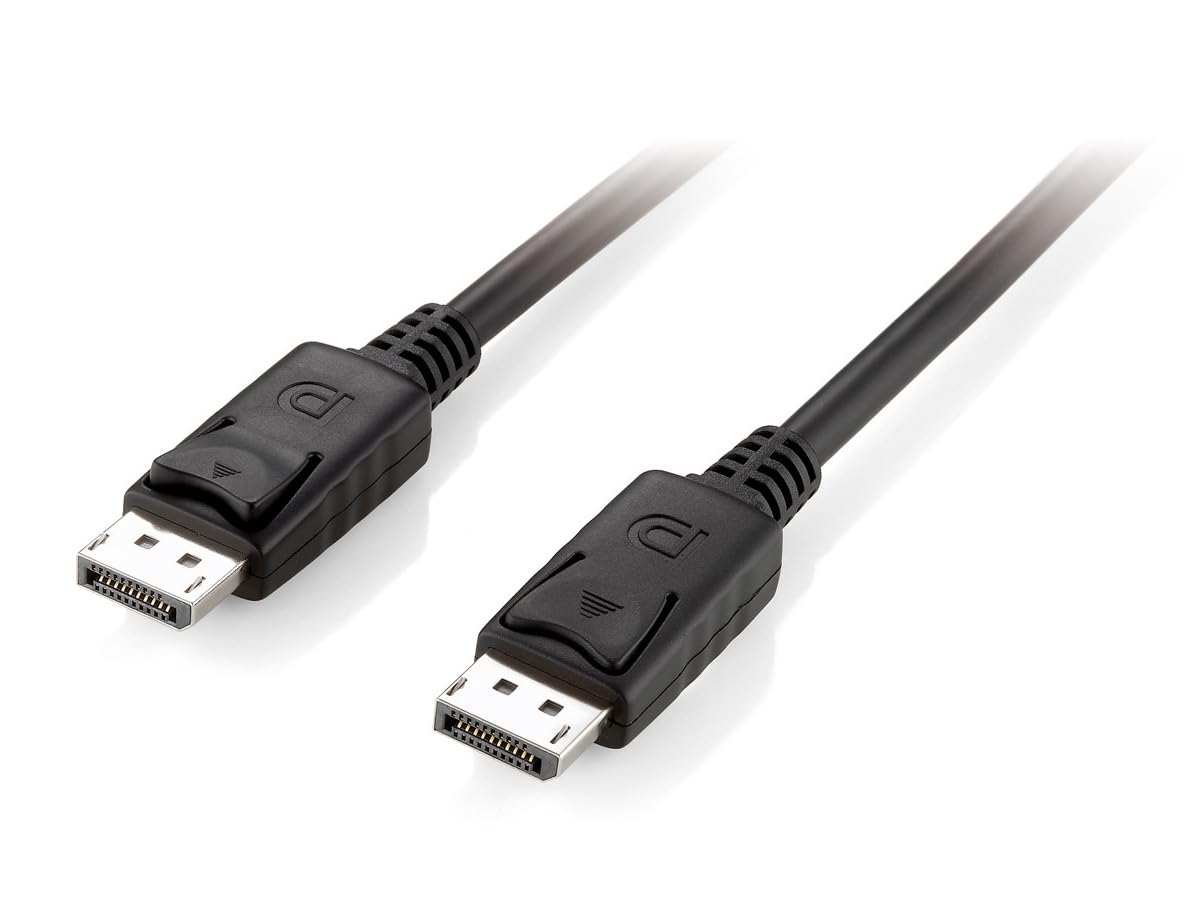 Equip 159332 Lot de 15 câbles Displayport 1.2, 2 m, 4 K/60 Hz
