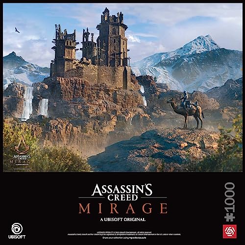 Good Loot Gaming: Assassin's Creed Mirage, Difficult Hard 1000 Piece Jigsaw Puzzle, Computer Game Jigsaw Puzzle - Image 2