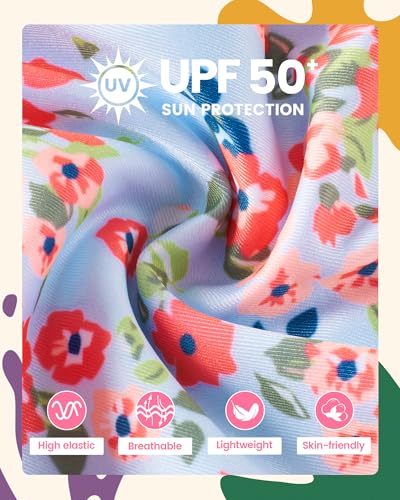 Image of Angel season Girls Swimsuit Bikini Set Two Piece Tankini Bathing Suit Teens High Waisted Beach Swimwear Cute Size 7-14