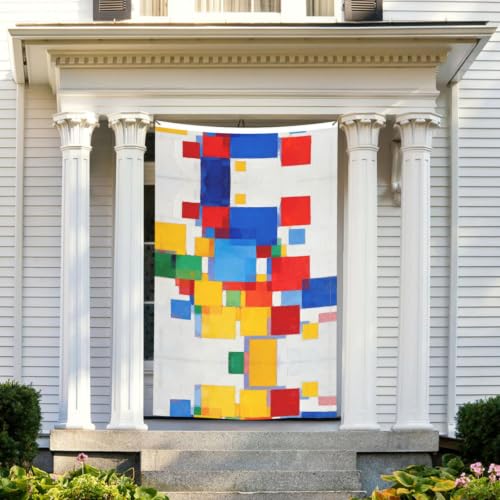 Drapeau extérieur en polyester résistant de qualité supérieure à œillets - 8