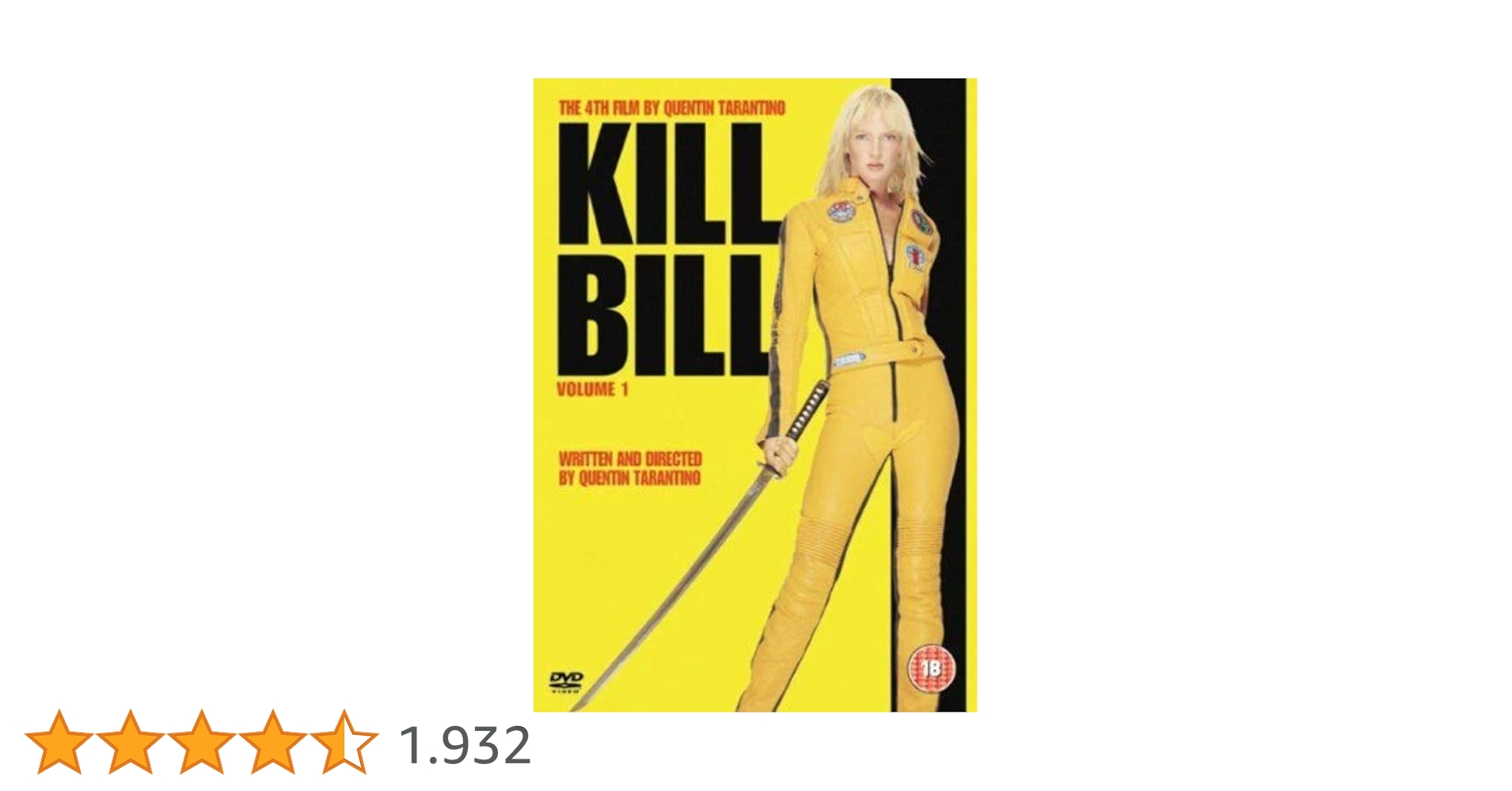 KILL BILL1。 Kill Bill - Volume 1 | Amazon.com.br