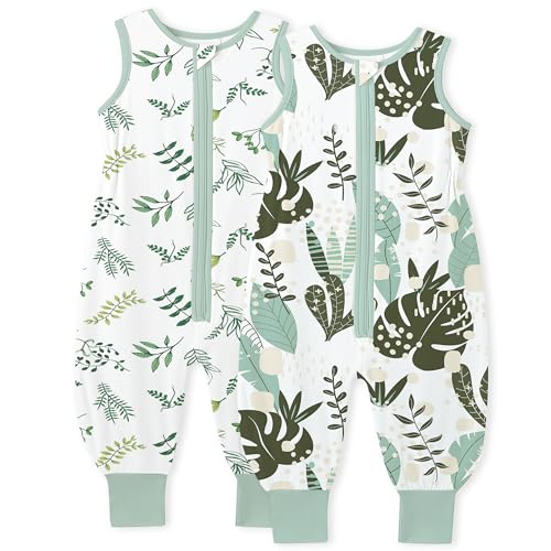 Image of TotAha Toddler Sleep Sack with Legs, 0.5 TOG Light and Soft Baby Sleeping Bag, Walker Sleep Sack for Babies 12-24M, 2T-3T